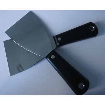 Mirror Polished Surface Stainless Steel Putty Knife With Plastic Handle