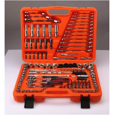 High quality 150 pcs 1/4" 3/8" 1/2" Socket wrench tools Set