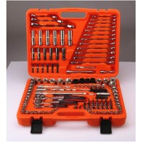 High quality 150 pcs 1/4" 3/8" 1/2" Socket wrench tools Set