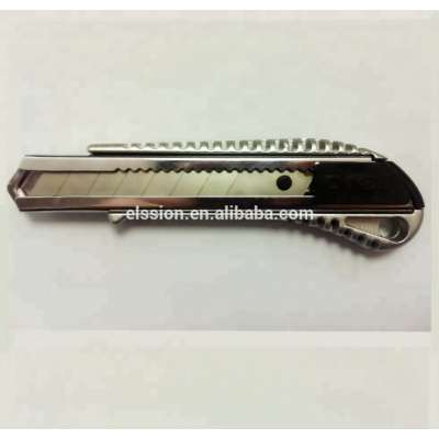 18mm blade Utility knife with Aluminum alloy handle