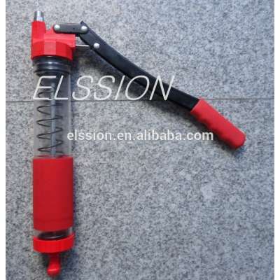 600CC Transparent tube Manual Grease Gun for excavator parts