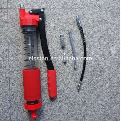 Top grade Transparent body Hand operated Grease Gun