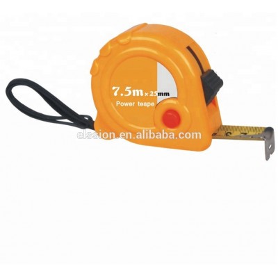 Metal blade Measuring Tape with Auto-Lock button