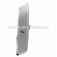 High quality 18mm blade metal grip utility knife