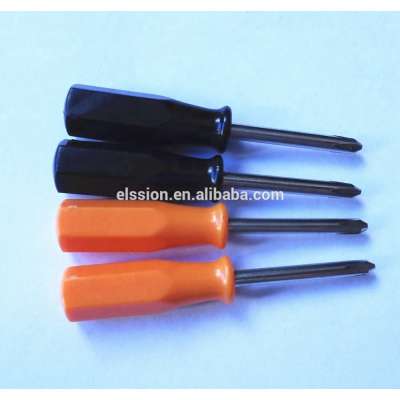 Promotional 3x55mm Mini plastic screwdriver PH0 screwdriver