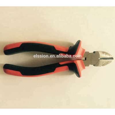 Diagonal Cutting plier with double color handle