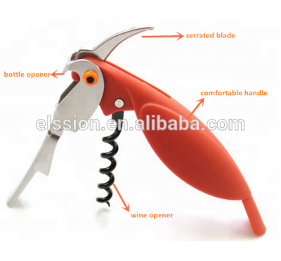 Promotional Gift Cute Parrot shape Wine opener , Bottle opener