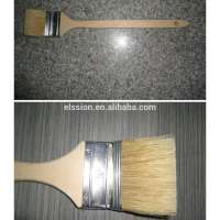 Bend Angle Paint Brush with long wooden handle