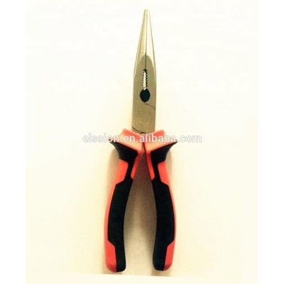 Drop forged CRV steel Long nose plier , Professional hand tool supplier